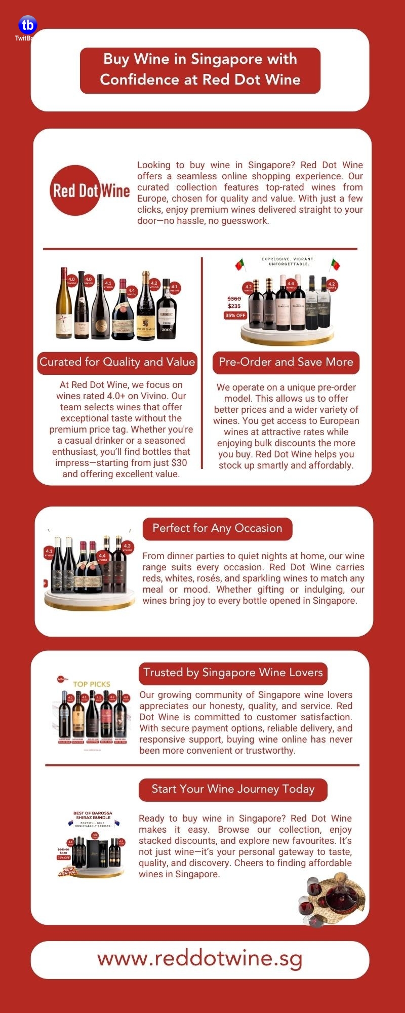 Buy Wine in Singapore with Confidence at Red Dot Wine