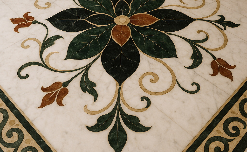 Marble Inlay Flooring: A Timeless Touch of Luxury and Art