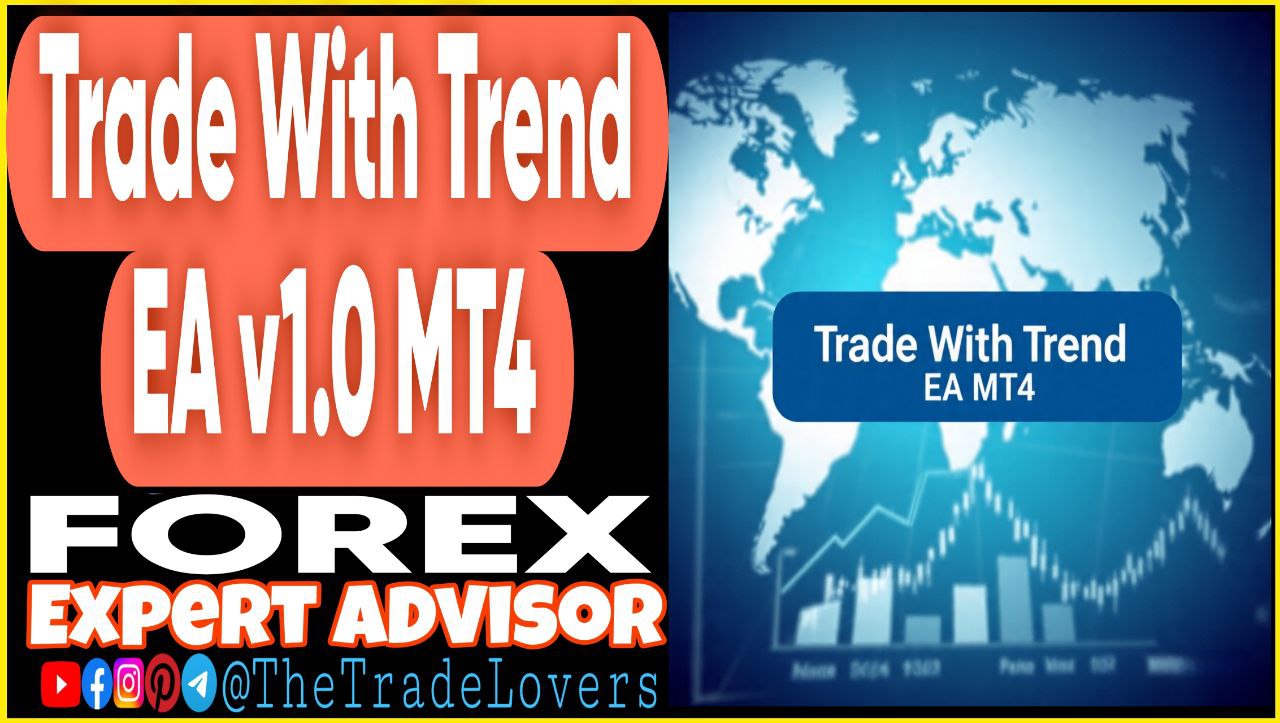 Trade with Trend v1.0 MT4 (Works on Build 1441 ) | Forex Robot | MT4 Expert Advisor - Payhip